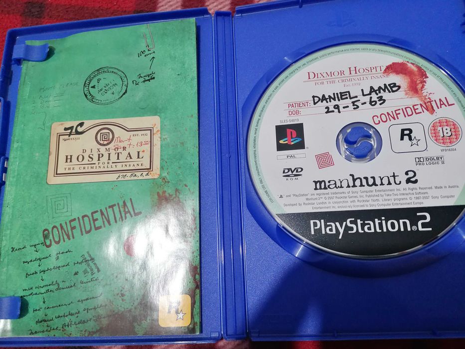 Manhunt 2 PS2   Jogo