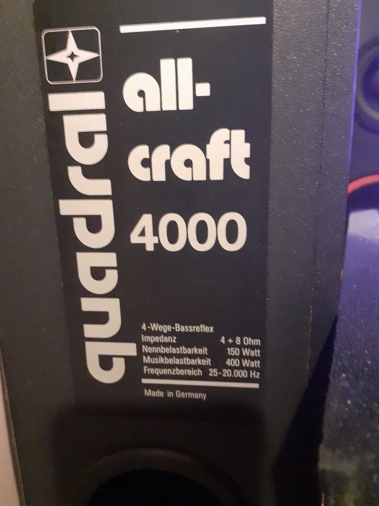 Kolumny quadral all craft 4000