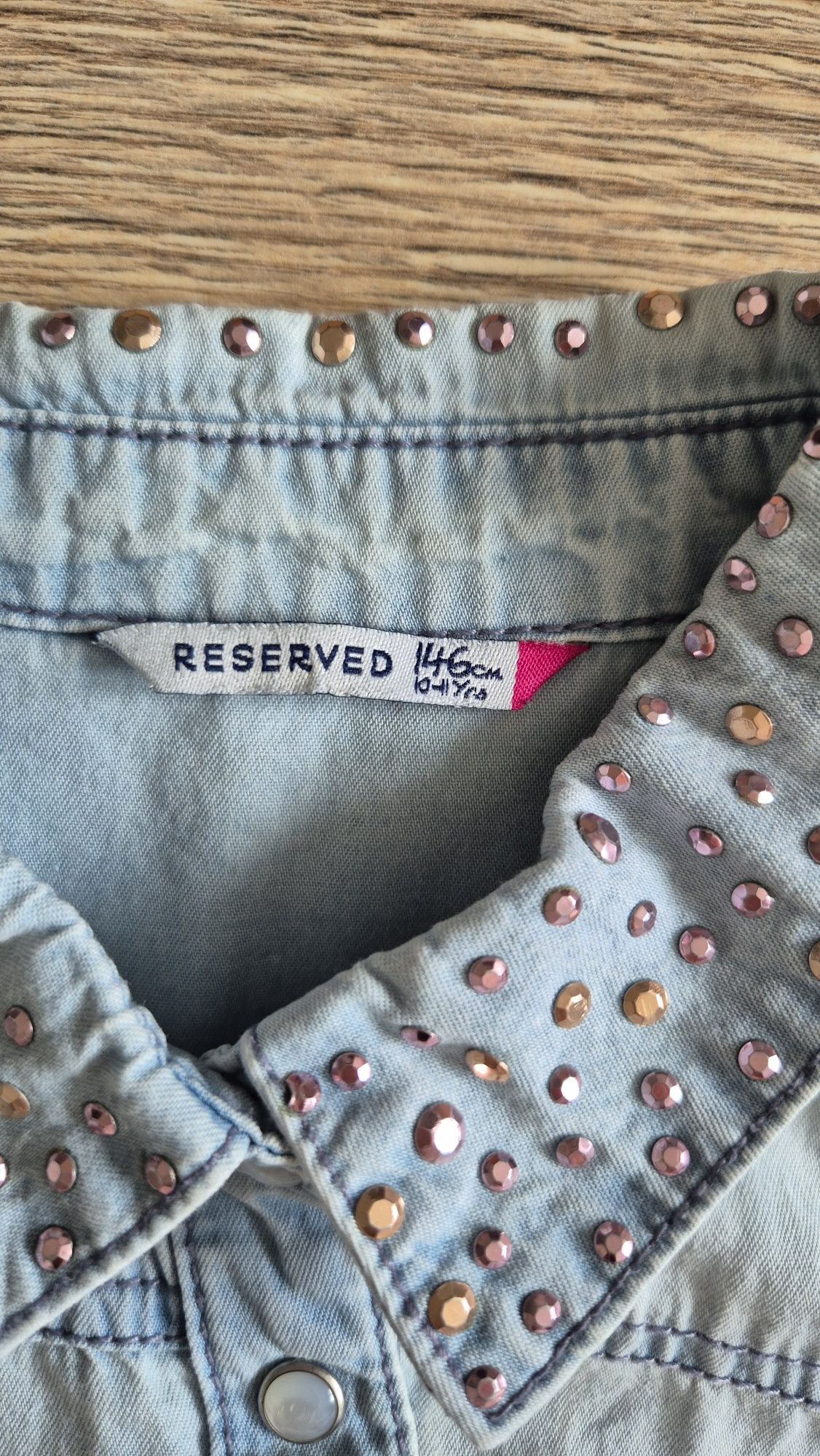 Koszula Reserved 146 jeans dżety