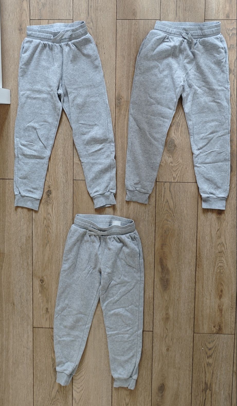 Spodnie dresowe z meszkiem h&m 134