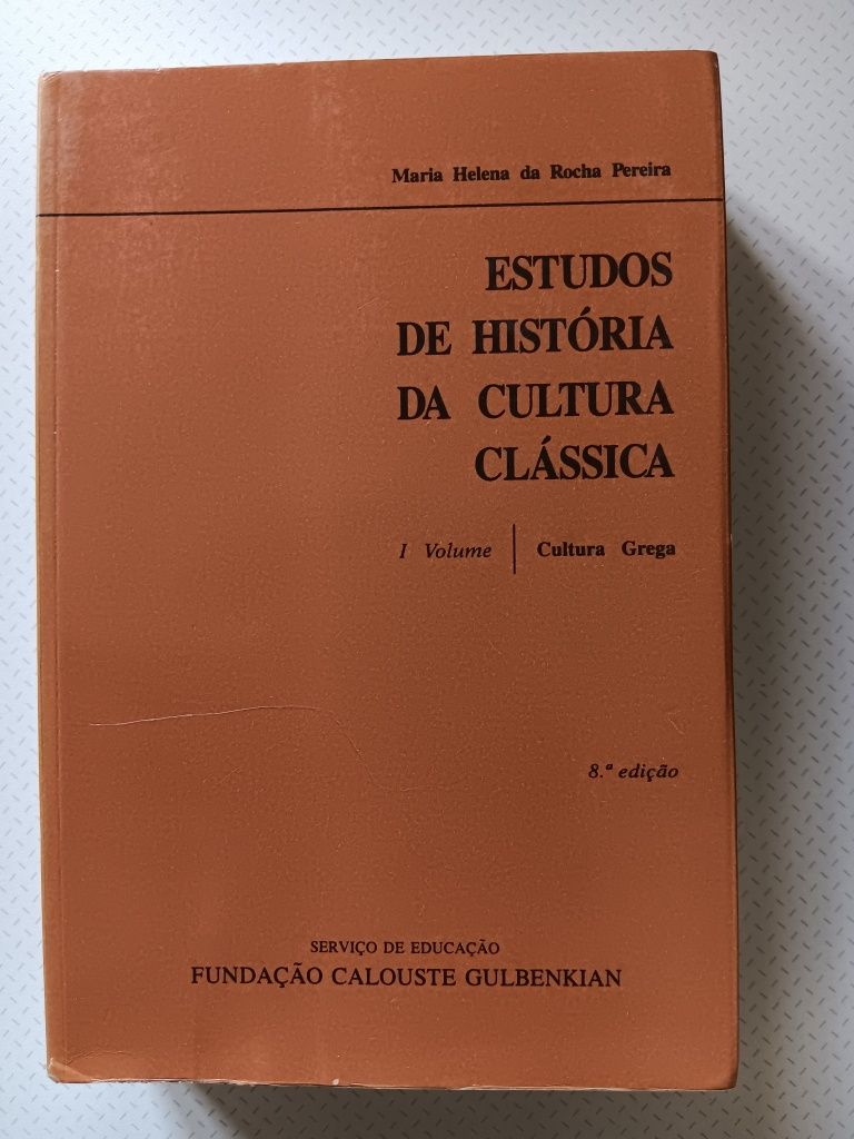 Maria Helena da Rocha Pereira, Estudos de História da Cultura Clássica