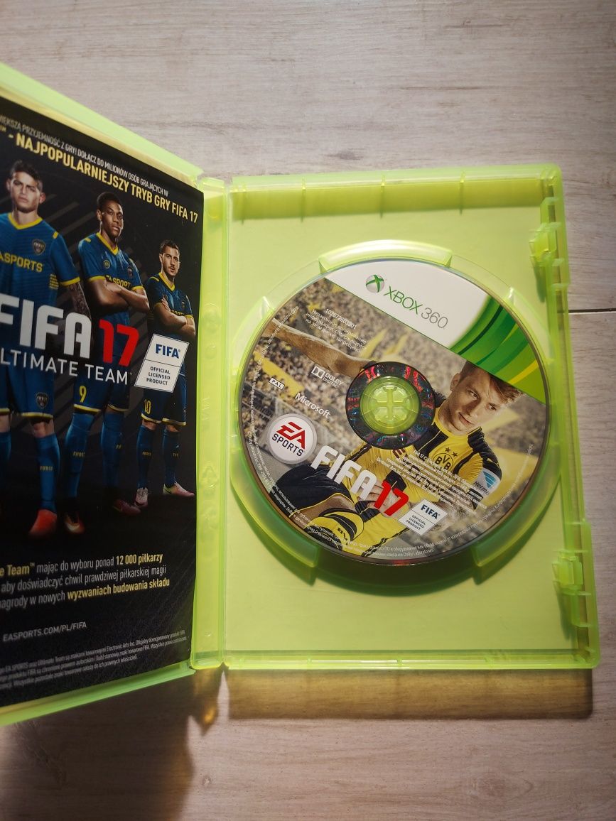 Fifa 17 xbox 360 płyta