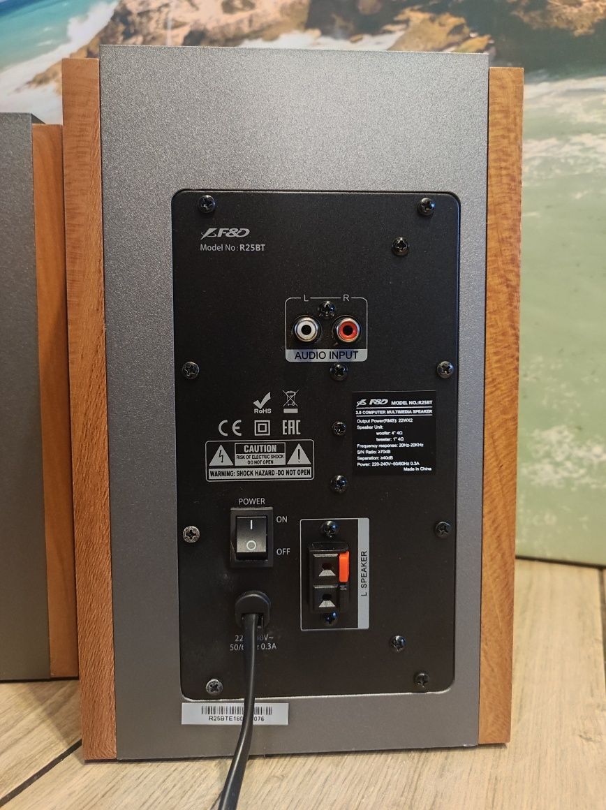 Fenda R25BT | głośniki komputerowe | 2.0 | Bluetooth | RCA