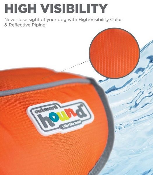 Kamizelka ratunkowa dla psa Outward Hound RipStop Rozmiar S odblaskowa