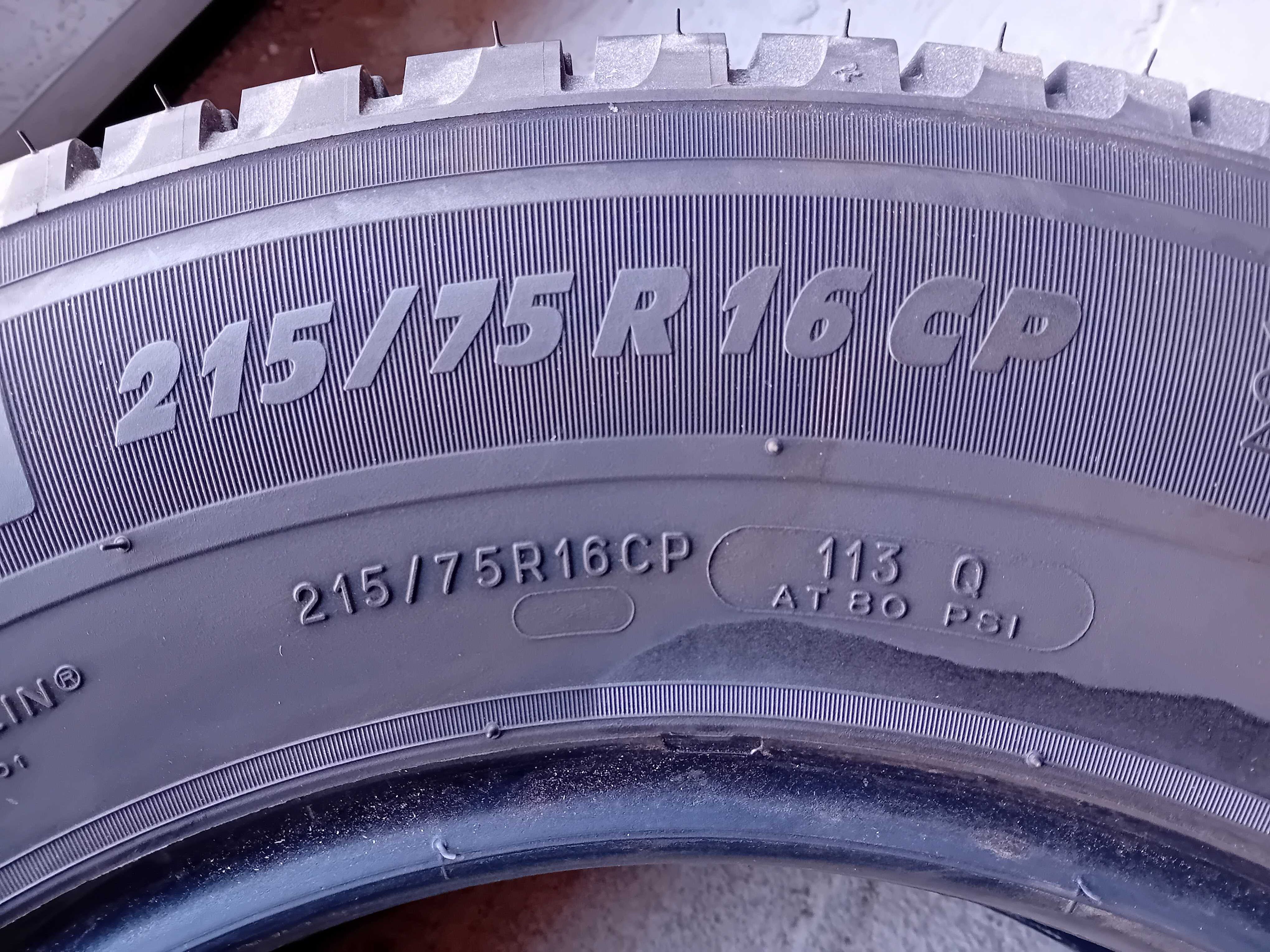 215/75/16CP MICHELIN Agilis CAMPING 8mm 17 rok F-VAT