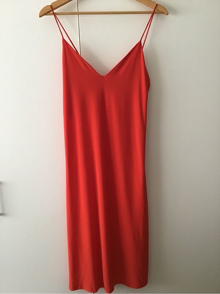 Vestido vermelho Zara novo etiqueta