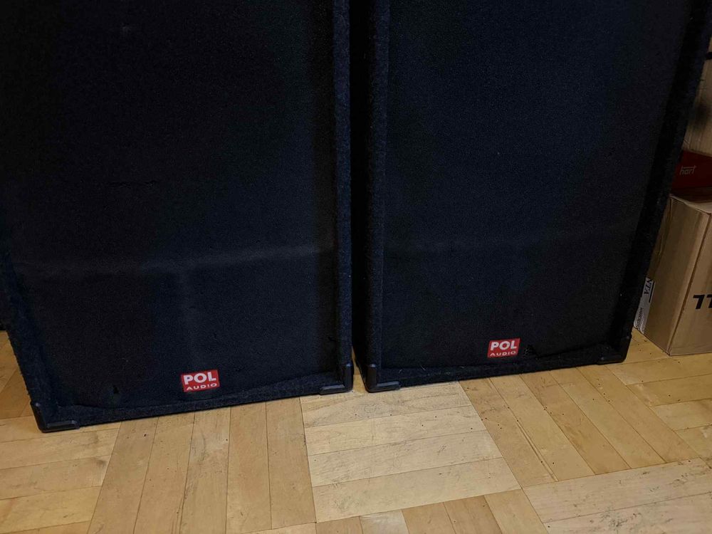 2x Pol Audio TP118 700W + pokrowce