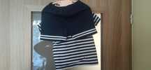 Zestaw marynarski T-shirt kapitan majtek rozm 98