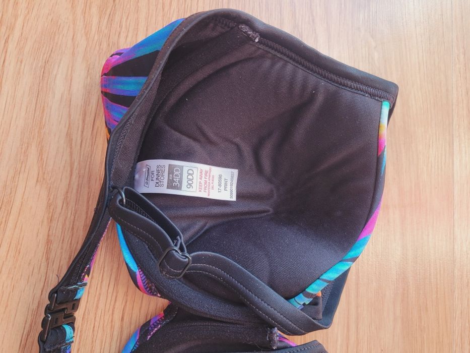 Czarna Góra bikini czarny strój kąpielowy stroju kąpielowego 75E 34DD