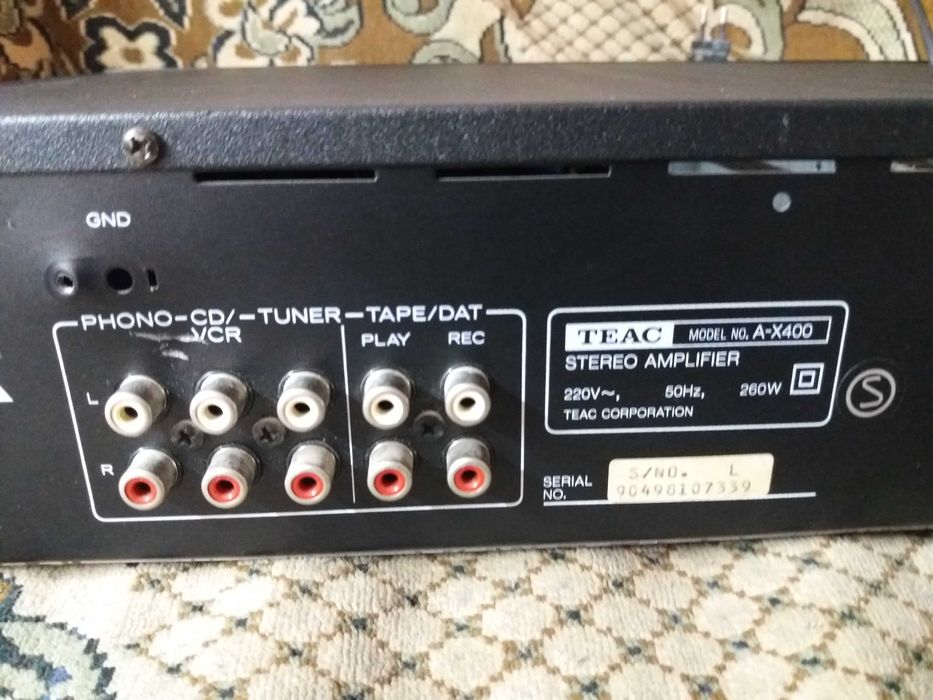 пiдсилювач TEAC  AX400 DC