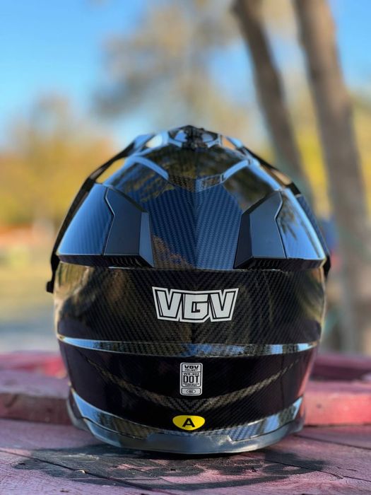 Кроссовый мото шлем размер М