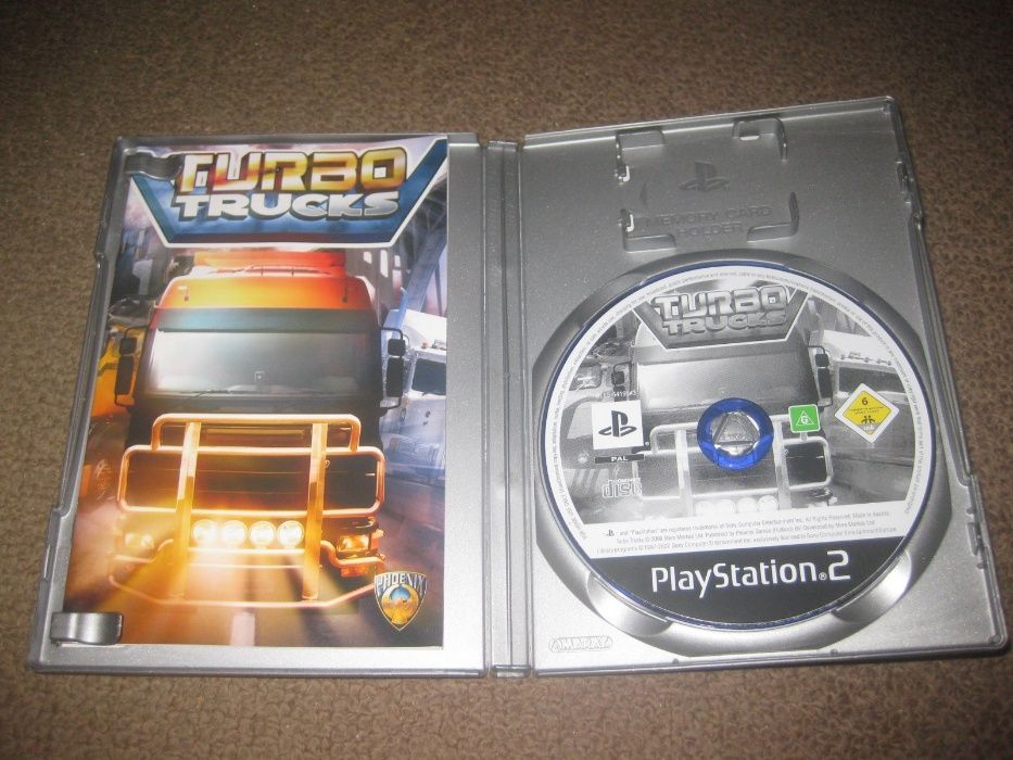 Jogo "Turbo Trucks" PS2/Completo!