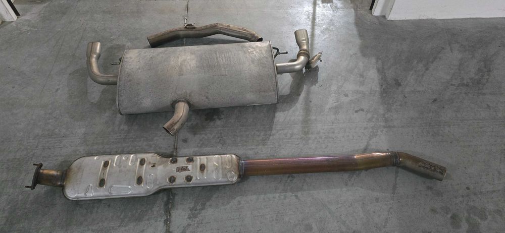 Linha de escape volvo v60