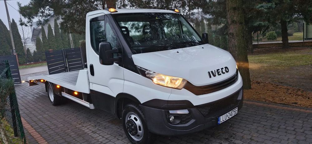 Iveco Daily  50c 35c laweta bliźniak automat laweta autolaweta pomoc drogowa najazd