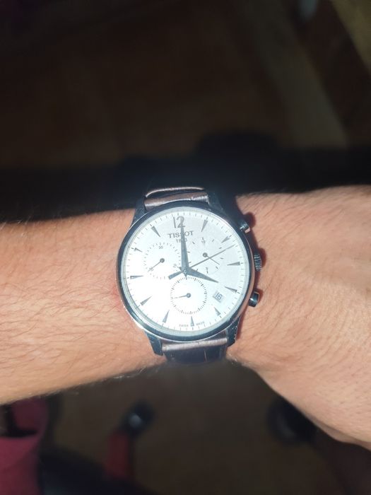 Tissot Tradition Chronograph Prateado, Relógio Homem