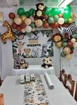 Artigos para festa temática (animais da selva)