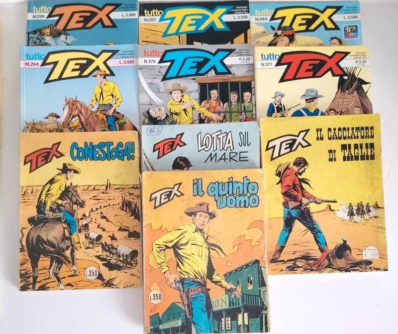 Tex Tutto italiano banda desenhada