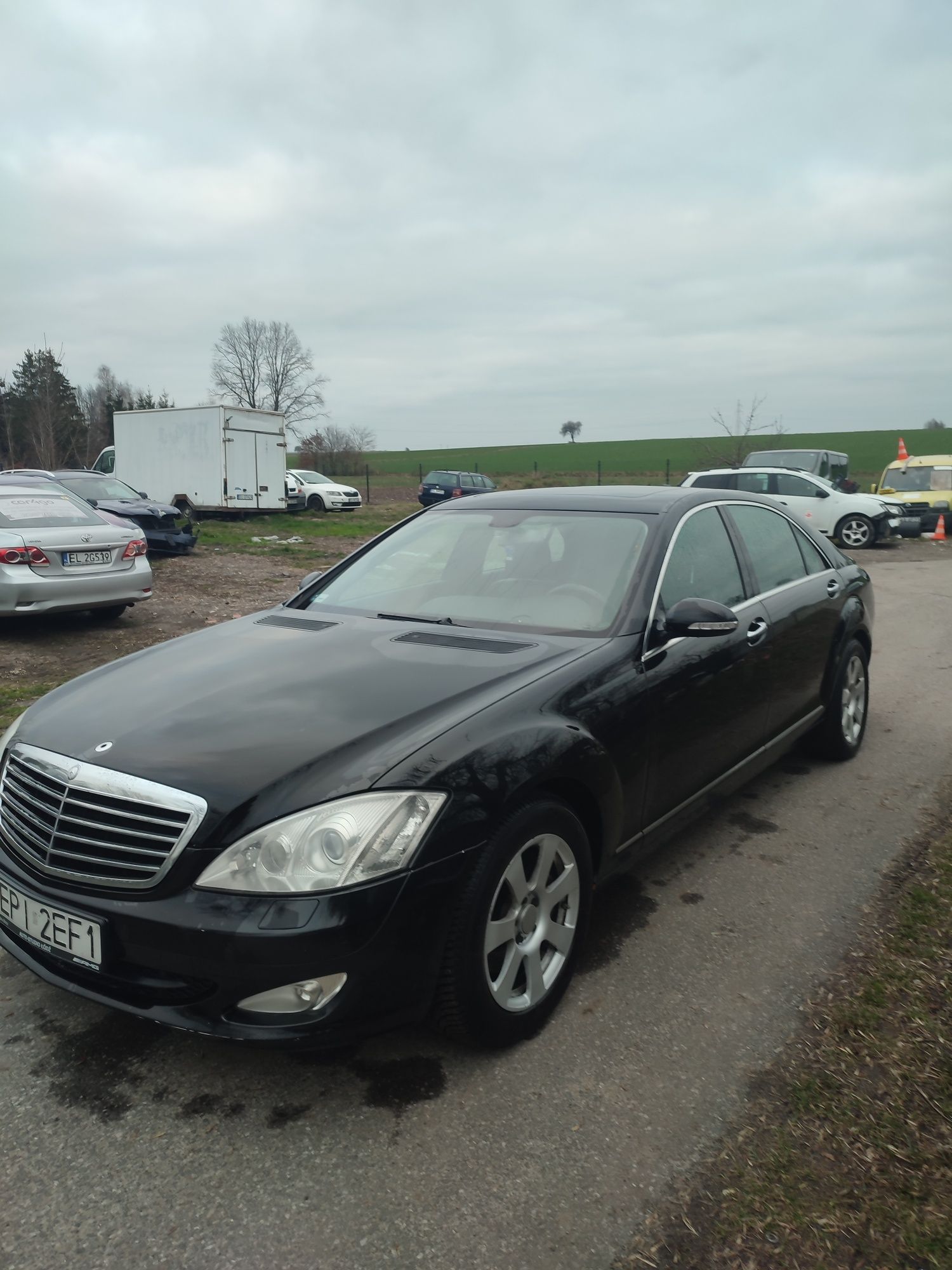 Mercedes 4MATIC Long w221 z instalacją gazową