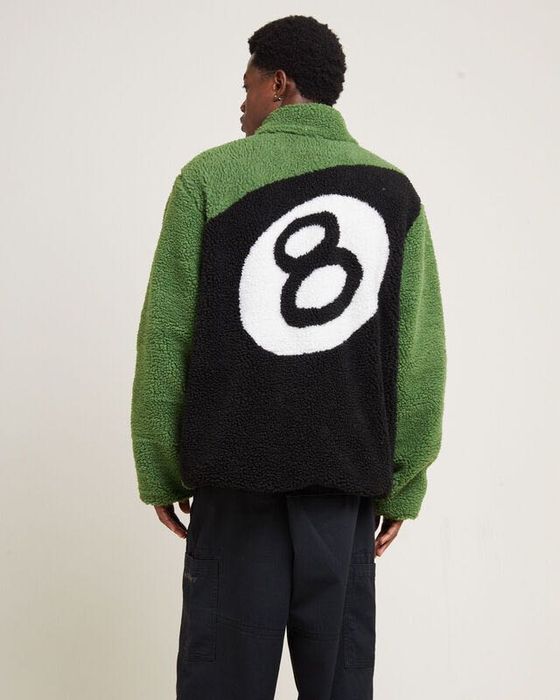 Stussy 8 ball Sherpa тепла кофта
