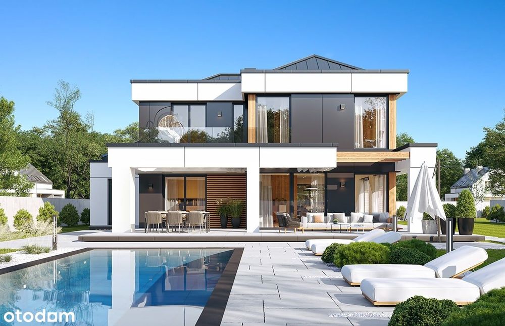 Malownicza działka z pozwoleniem na budowę luksusowej willi pow 230m2