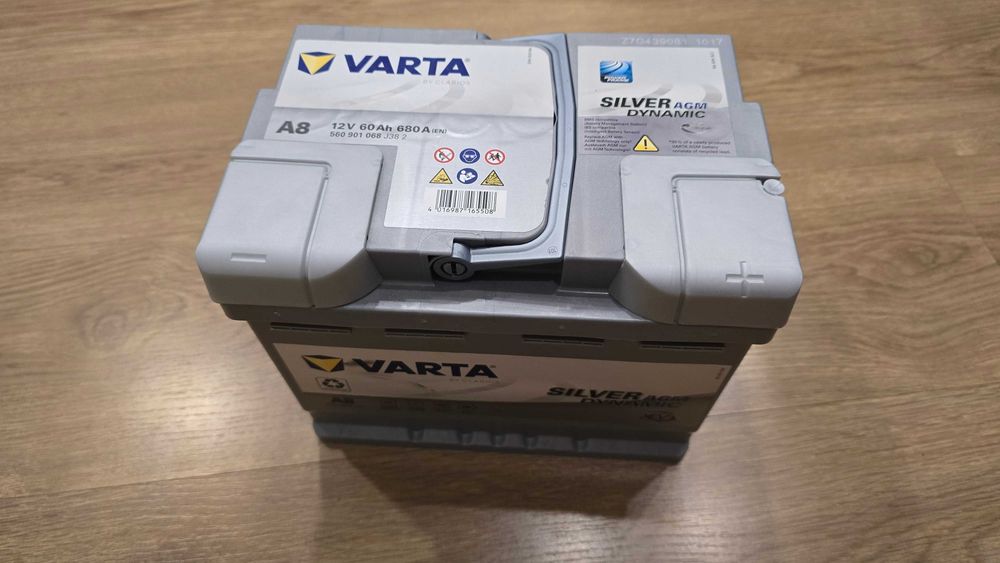 Bateria Varta A8 Start Stop AGM 60Ah 680A