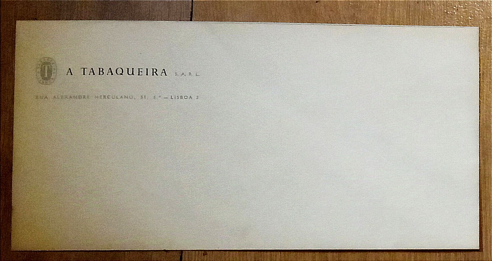 Envelopes antigos da Tabaqueira