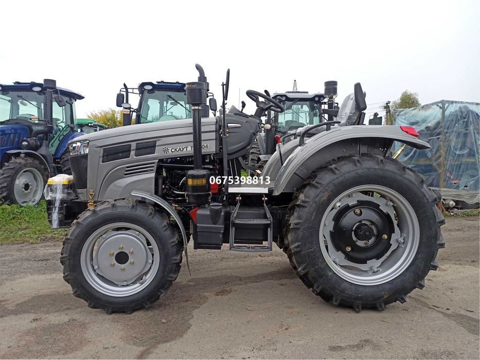 Мінітрактор СКАУТ ТЕ-504 Рівна підлога безкоштовна доставка під двір