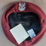 Beret wp bordowy nowy
