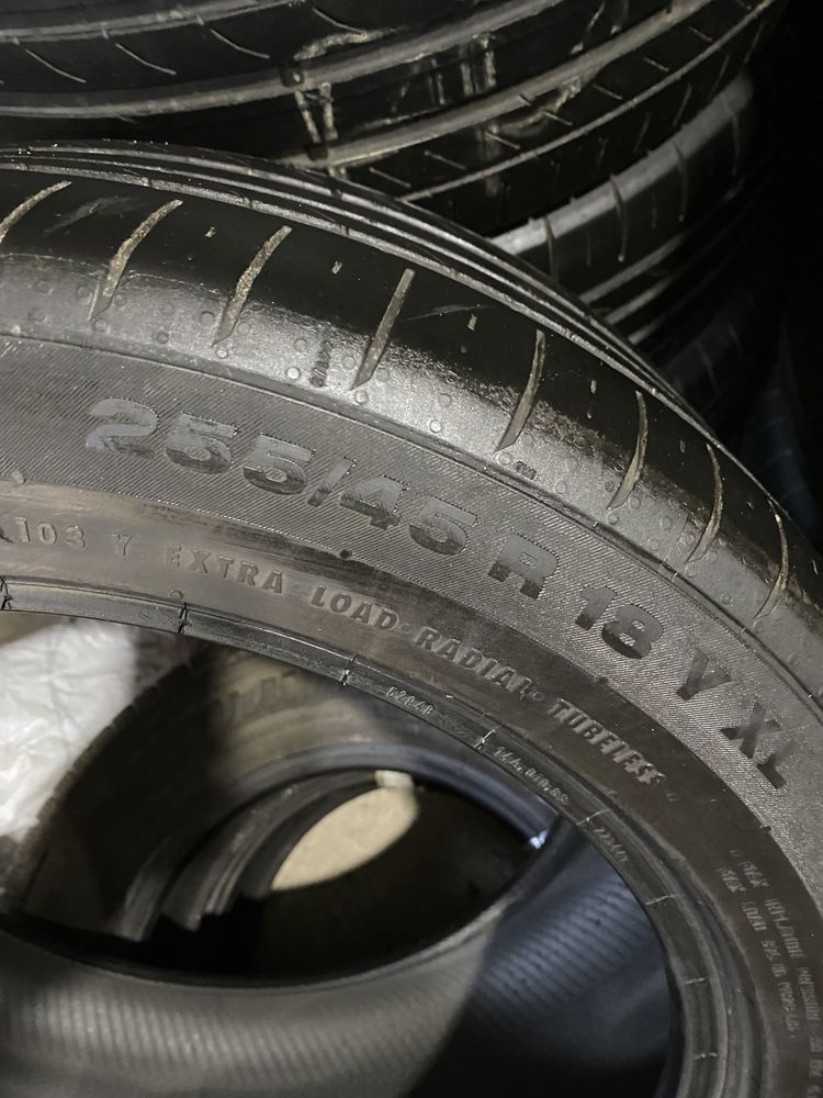 Шины 255/45 R18  летниe пара Continental ContiSportContact 5.