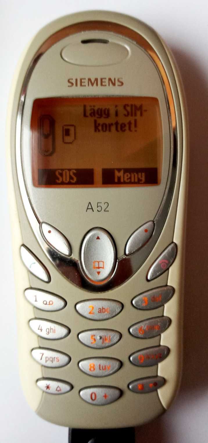 Siemens A52 - stan kolekcjonerski