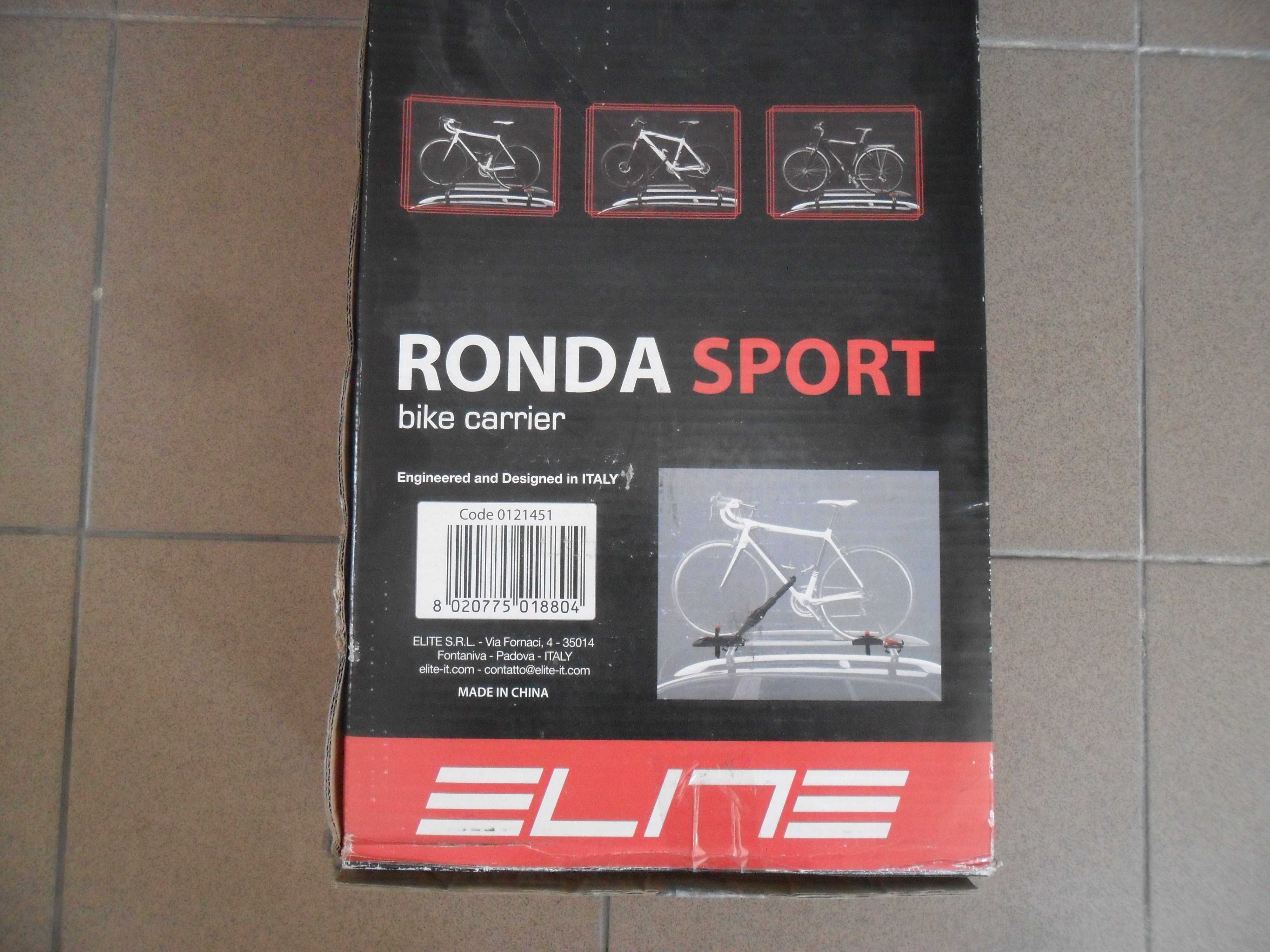 Bagażnik na dach Elite Ronda Sport do przewozu roweru