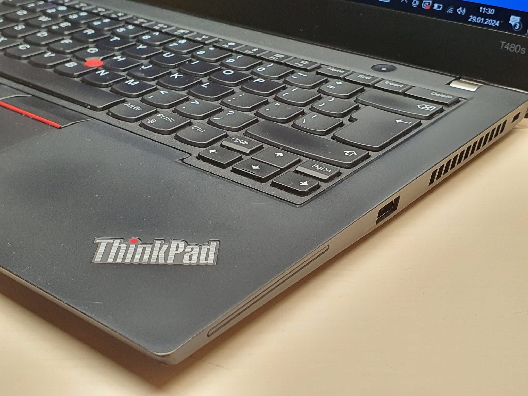 Laptop Lenovo ThinkPad T480s | i5-8350U / FHD / 16RAM / 256GB / OUTLET