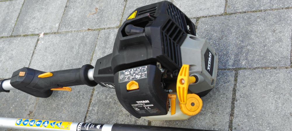 Titan 5w1 spalinowe nożyce do żywopłotu okrzesywarka podkaszarka piła