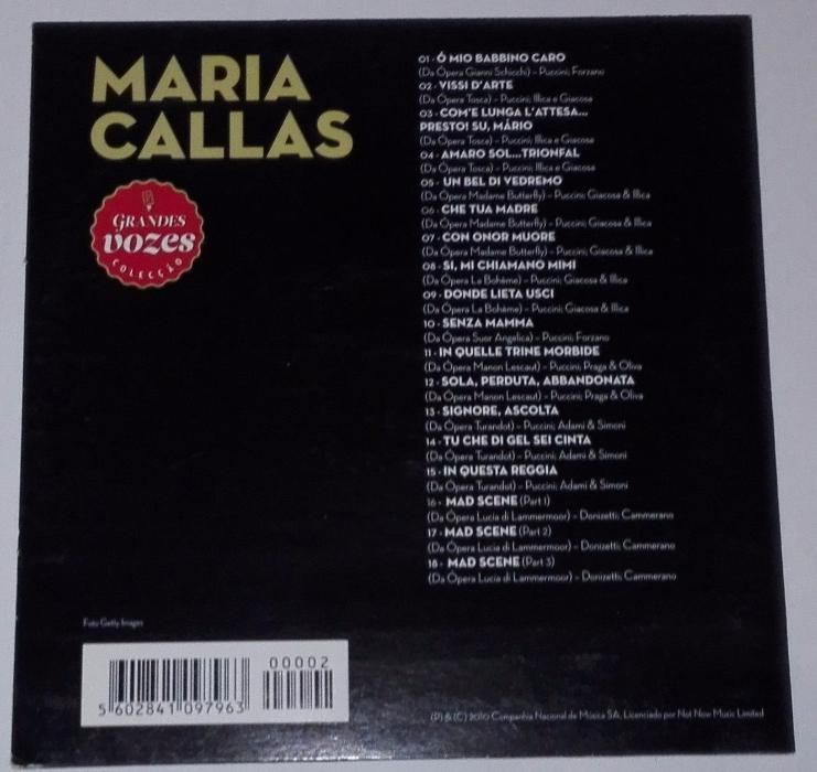 "Maria Callas" CD