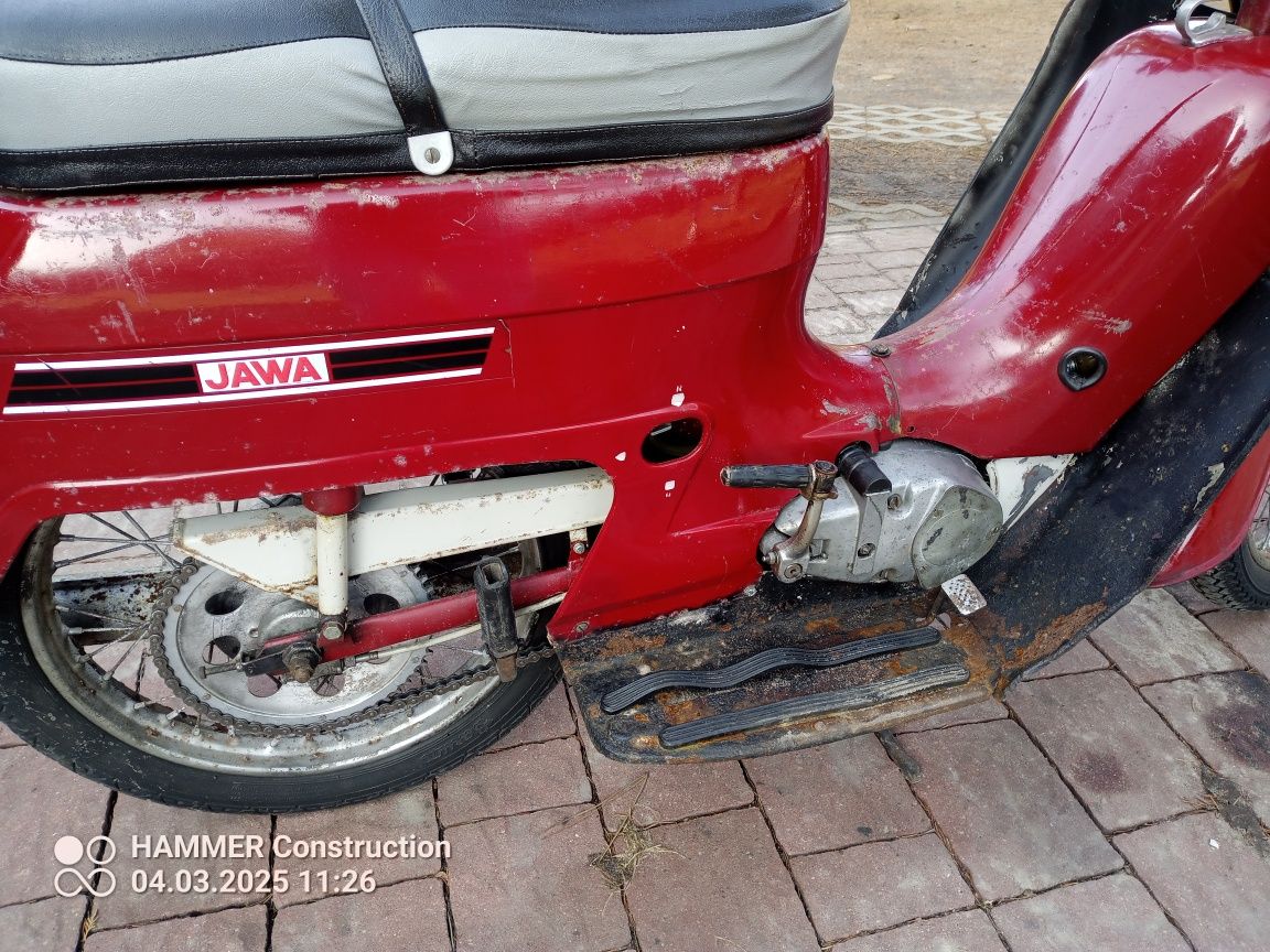 Jawa 50 Jawka Typ 20 Zarejestrowana Kaczka Pancerka Oryginał