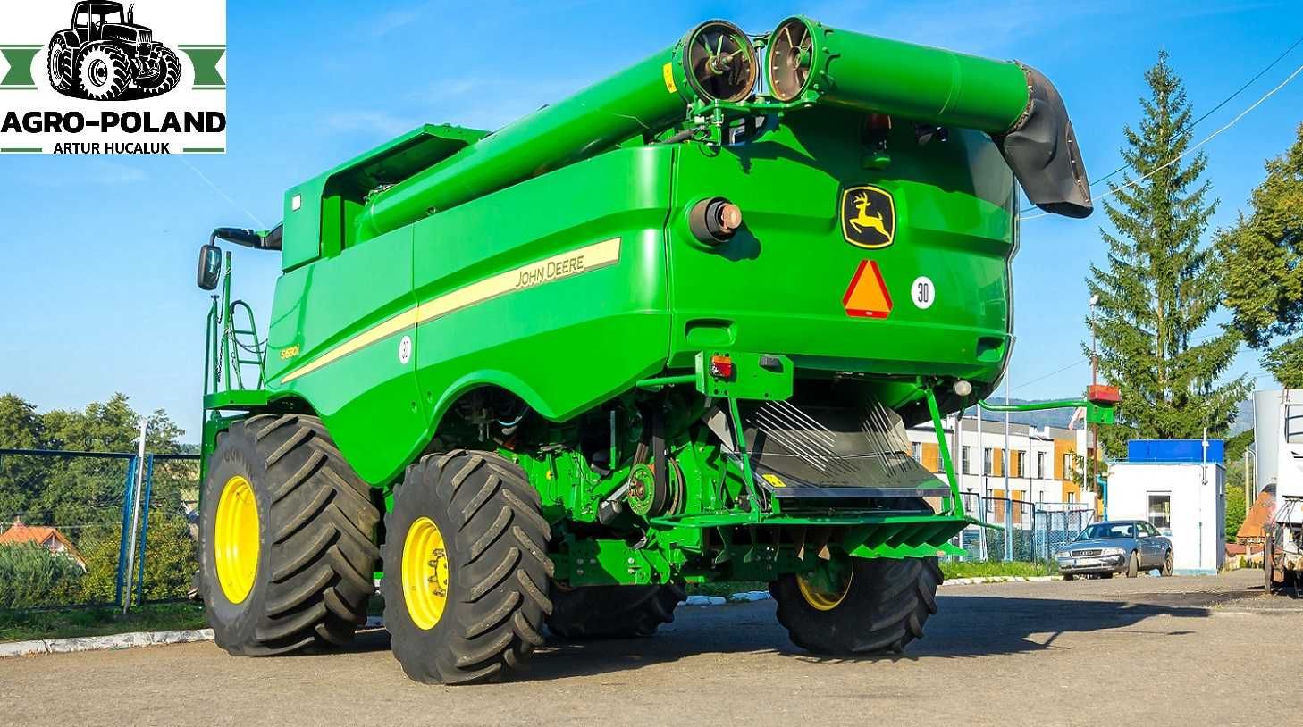 Комбайн JOHN DEERE S 680 i - 2012 год - 10,7 м