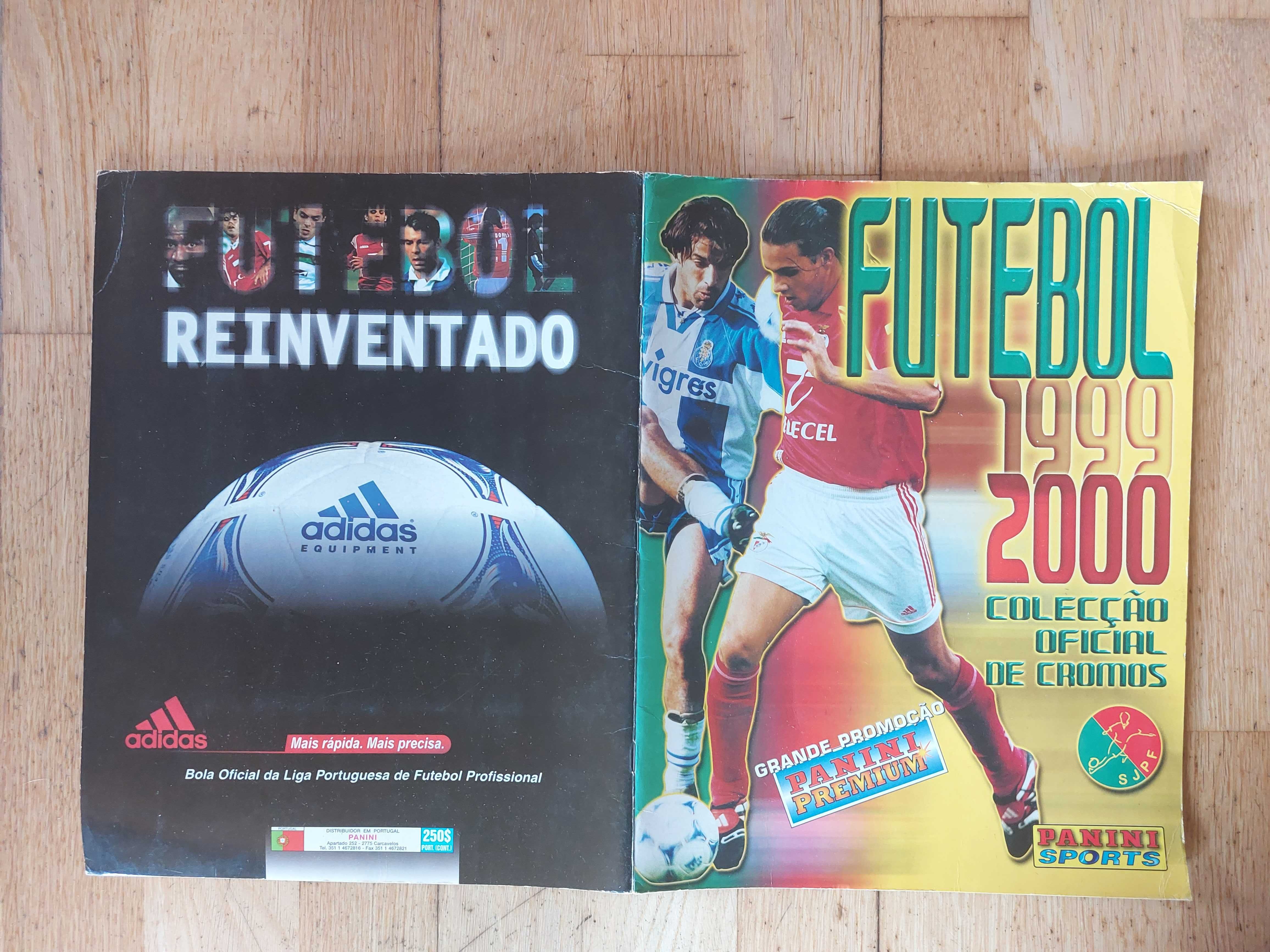 Caderneta de cromos "Futebol 1999/2000" - Completa