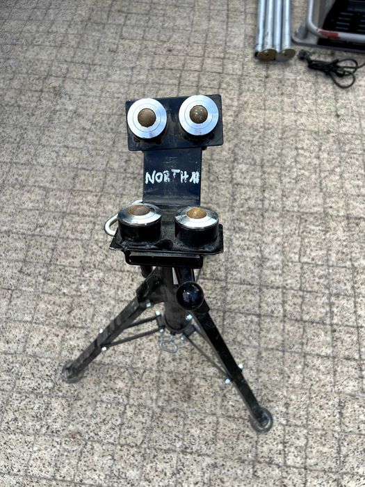 Stojak rolkowy pod rury, podpórka GTOOLS GT1472C