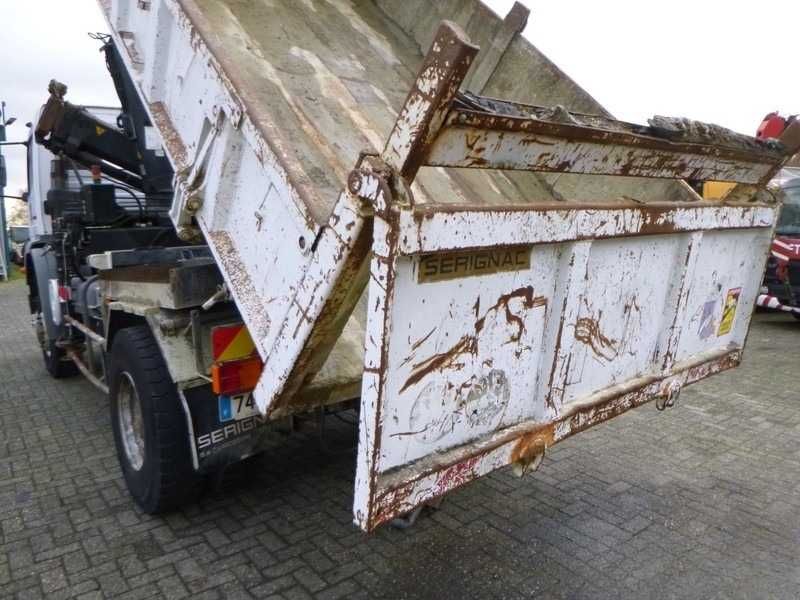 Самоскид Mercedes-Benz Atego 1828 4x4 кран маніпулятор Hiab 166 B-2 CL