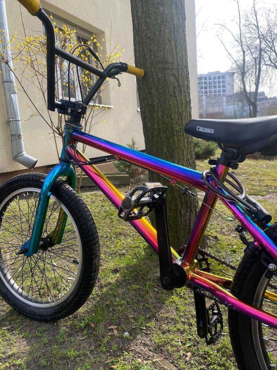 rower Crosser BMX 20" Rainbow