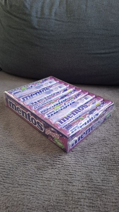 Cukierki Mentos Winogrono 20szt