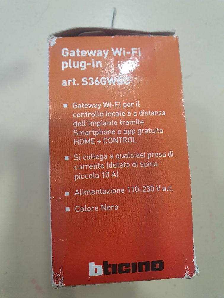 Plug in S36GWGC WI-FI-BTICINO
