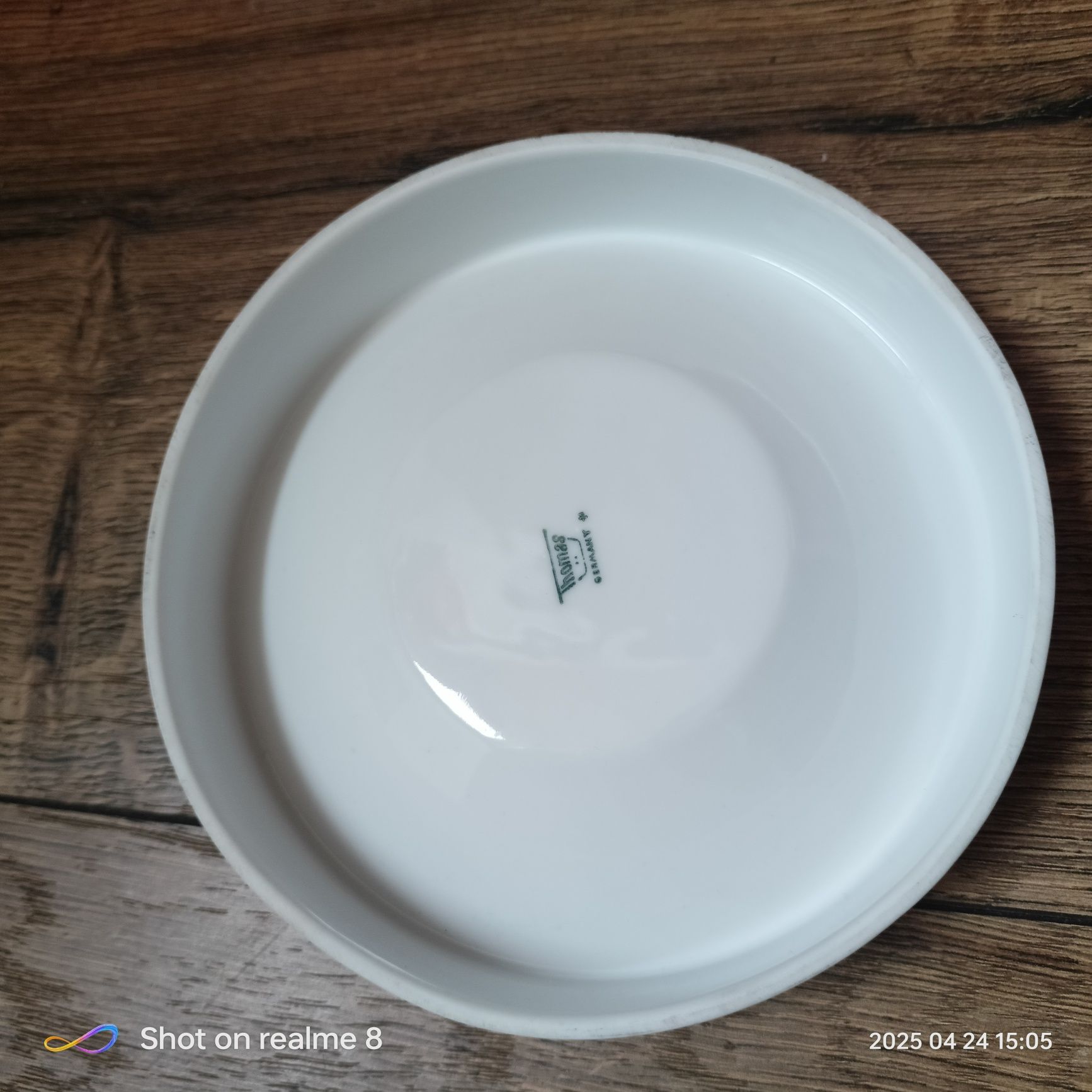 Popielniczka porcelanowa Thomas Germany – edycja z lat 80. dla statków