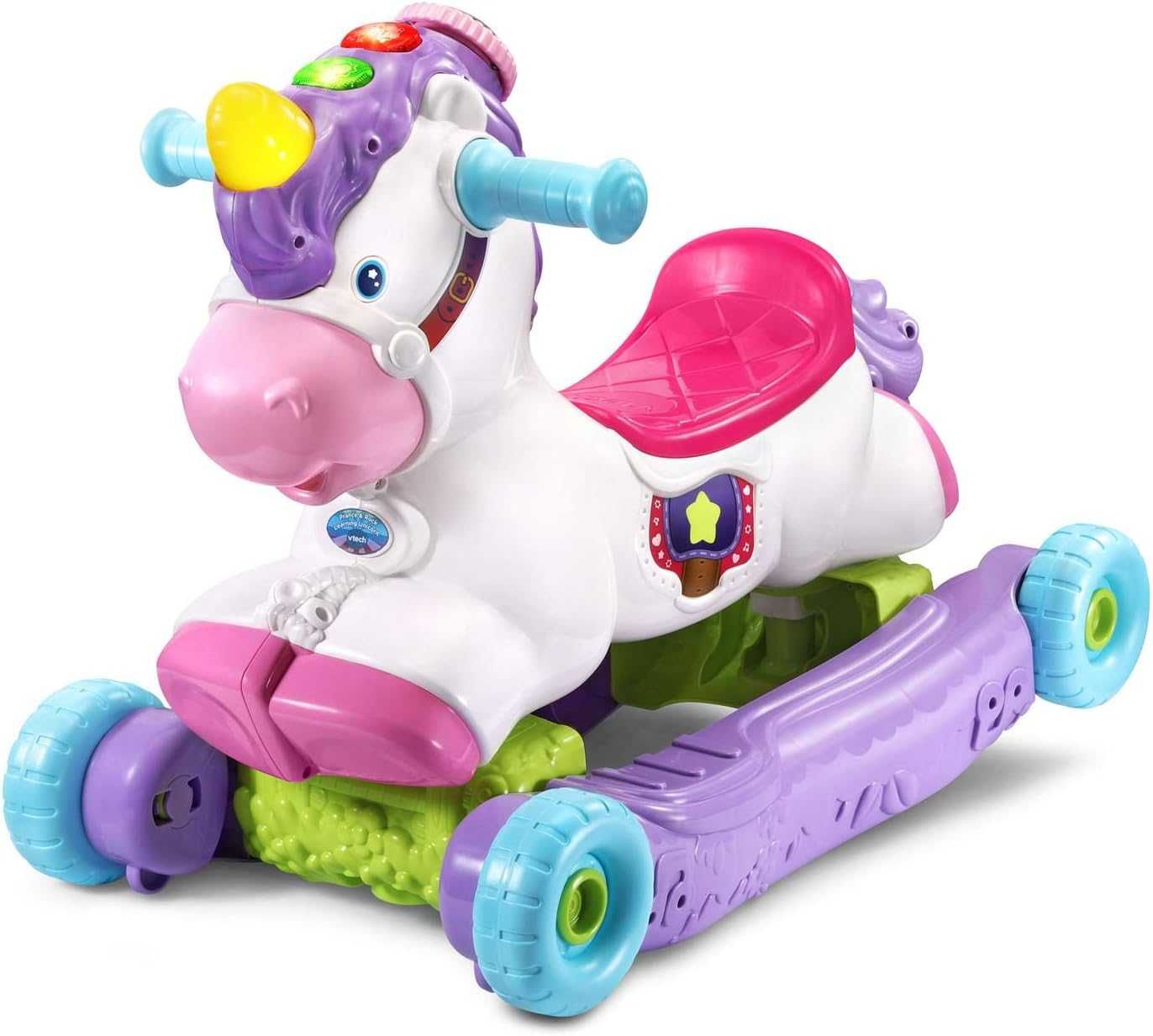 VTech Prance Rock Learning каталка-качалка 2в1 інтерактивний єдиноріг