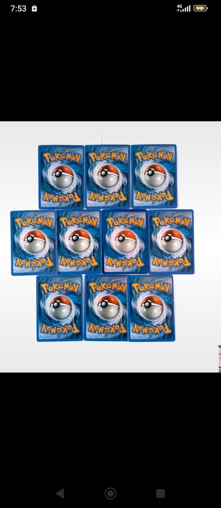 10 Cartas Pokémon