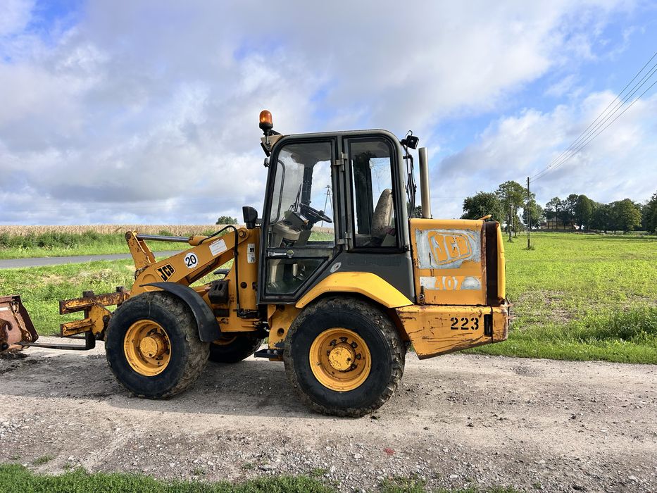 Ładowarka miniładowarka przegubowa JCB 406