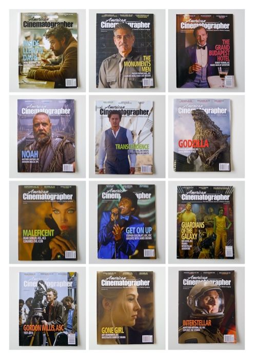Revistas American Cinematographer - 2014