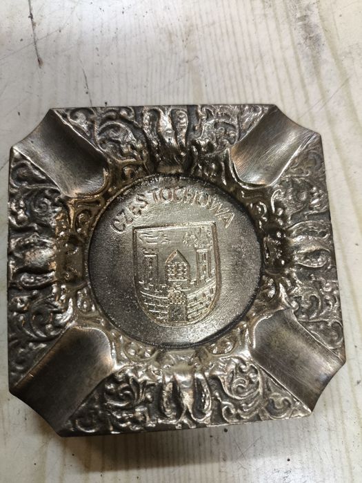 Popielniczka mosiądz