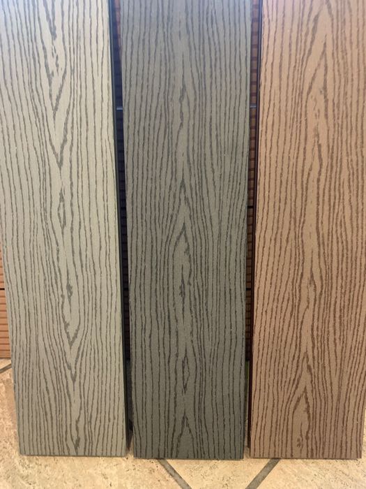 DESKA KOMPOZYTOWA PVC  Ryflowana, Str. Drewna, klasa PREMIUM Cena  m2