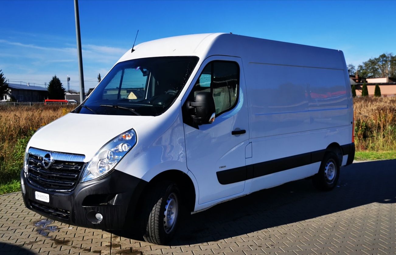 Opel Movano Master 2.3 145 km Szwajcaria 1 właściciel serwis navi klim